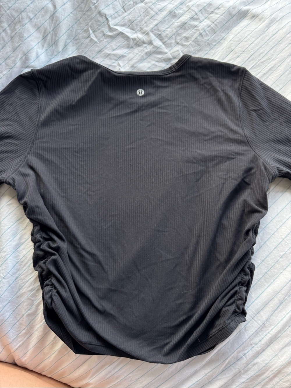 Lululemon All it Takes Black Long Sleeve Ribbed Nulu Top size: Medium - Picture 5 of 5